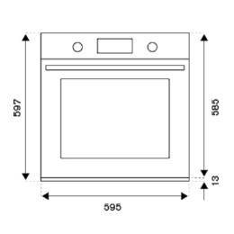 Духовой шкаф Bertazzoni F6011MODVPTX/23