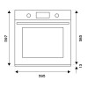Духовой шкаф Bertazzoni F6011PROPLX/23
