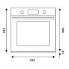 Духовой шкаф Bertazzoni F6011PROPTX/23