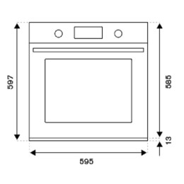 Духовой шкаф Bertazzoni F6011PROPTX/23
