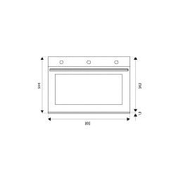 Духовой шкаф Bertazzoni F909PROEKN