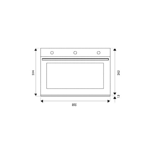 Духовой шкаф Bertazzoni F909PROEKN