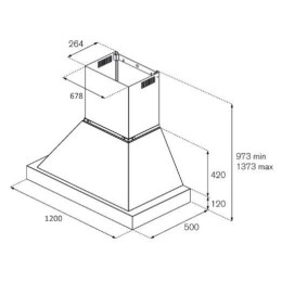 Вытяжка Bertazzoni K120HERTX+KC48HERTAV