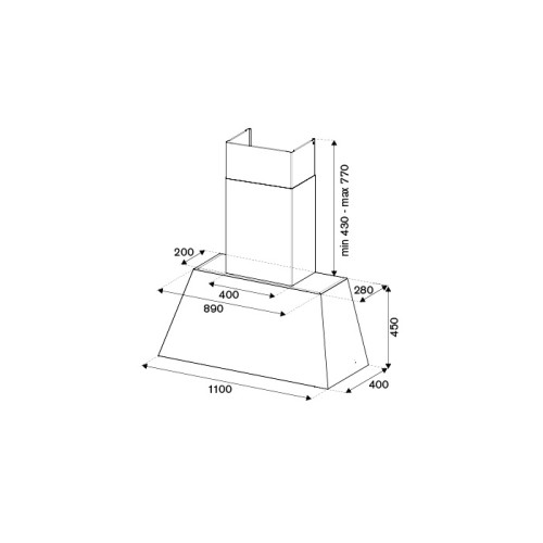 Вытяжка Bertazzoni KR110HER1NEDC
