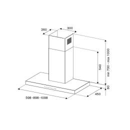 Вытяжка Bertazzoni KT90P1XV