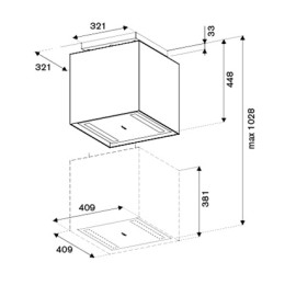 Вытяжка Bertazzoni KUD40PRO1XA