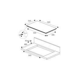 Варочная поверхность Bertazzoni P604I2M28NV
