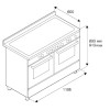 Плита Bertazzoni PRO125I2ENET