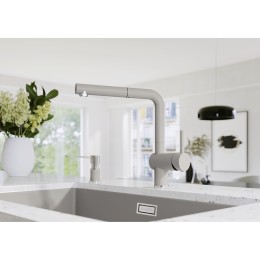 Смеситель Blanco 516692 LINUS-S SILGRANIT белый
