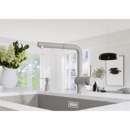 Смеситель Blanco 516692 LINUS-S SILGRANIT белый