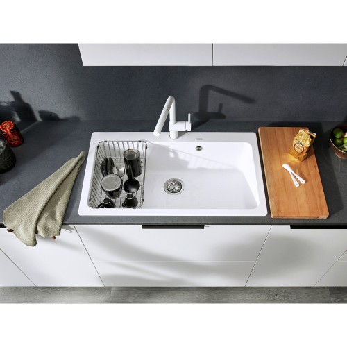 Смеситель Blanco 516692 LINUS-S SILGRANIT белый