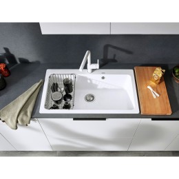 Смеситель Blanco 516702 LINUS SILGRANIT белый