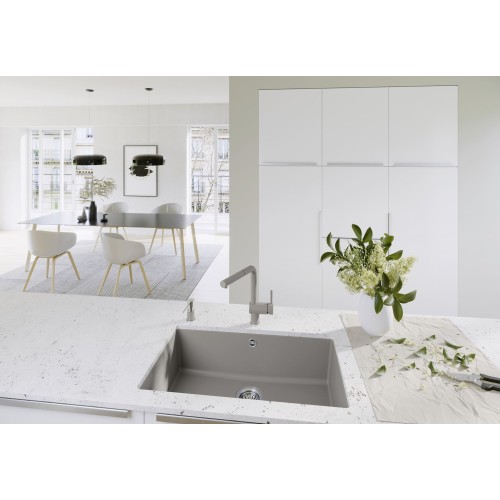 Смеситель Blanco 517621 LINUS-S SILGRANIT серый беж