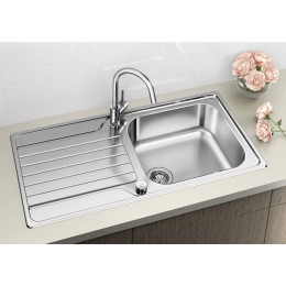 Смеситель Blanco 521454 MIDA-S хром(выдвижной шланг)