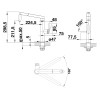 Смеситель Blanco 521547 PANERA-S нерж. сталь смеситель