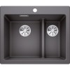 Мойка Blanco PLEON 6 Split Silgranit тёмная скала