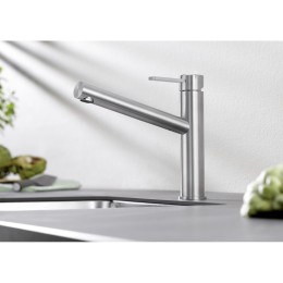 Смеситель Blanco 523118 AMBIS нерж. сталь