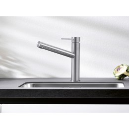 Смеситель Blanco 523118 AMBIS нерж. сталь