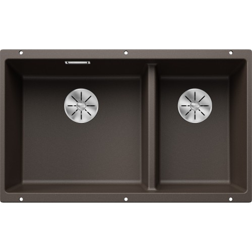 Мойка Blanco SUBLINE 430/270-U Silgranit кофе