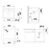 Мойка Blanco LEGRA 6 Silgranit антрацит