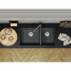 Мойка Blanco SUBLINE 480/320-U Silgranit тёмная скала