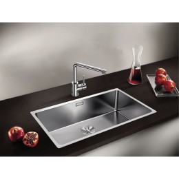 Смеситель Blanco 524213 (519414) MILA (MIDA L) хром