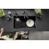Мойка Blanco ETAGON 700-U Silgranit черный