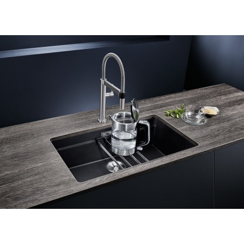 Мойка Blanco ETAGON 700-U Silgranit черный