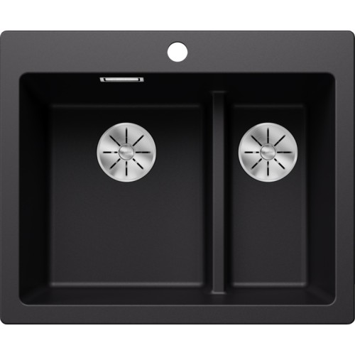 Мойка Blanco PLEON 6 Split Silgranit черный