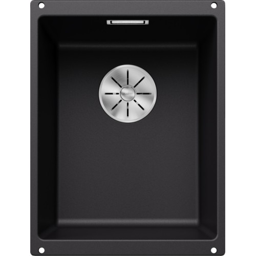Мойка Blanco SUBLINE 320-U Silgranit черный