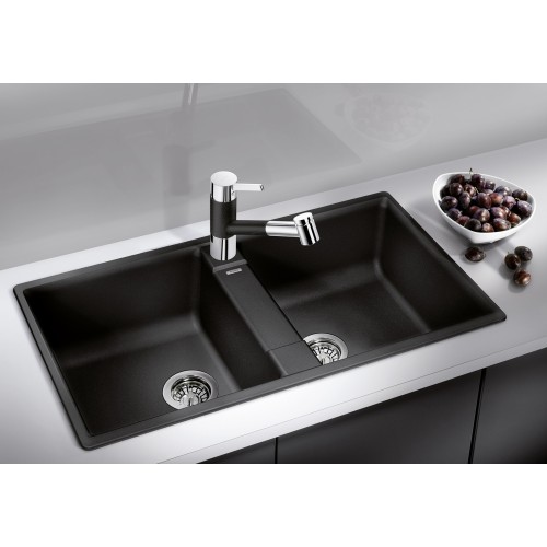 Мойка Blanco ZIA 9 Silgranit черный