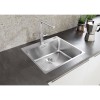 Мойка Blanco 526124 SOLIS 500-IF/A InFino нерж. сталь пол. (стоп)