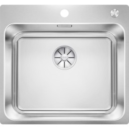 Мойка Blanco 526124 SOLIS 500-IF/A InFino нерж. сталь пол. (стоп)