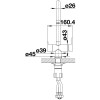 Смеситель Blanco 526271 TRIMA темная скала