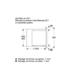 Встраиваемая микроволновая печь Bosch BEL623MB3