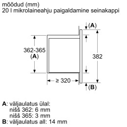 Встраиваемая микроволновая печь Bosch BFL523MB3