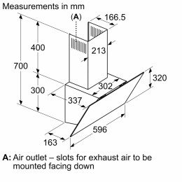 Вытяжка Bosch DWK64PJ60T