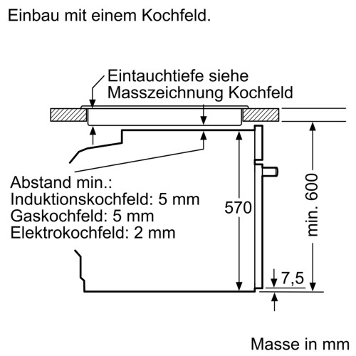 Духовой шкаф Bosch HBA553BA0
