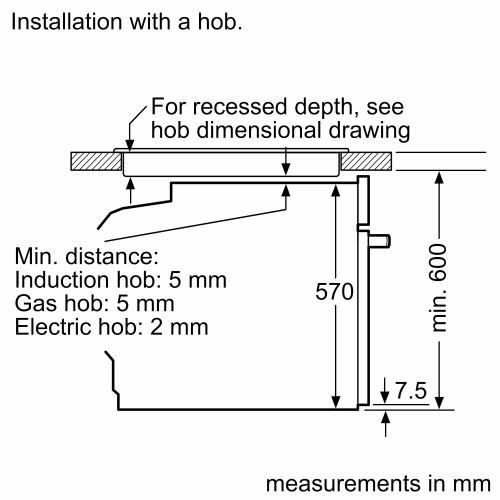 Духовой шкаф Bosch HRA574BB0
