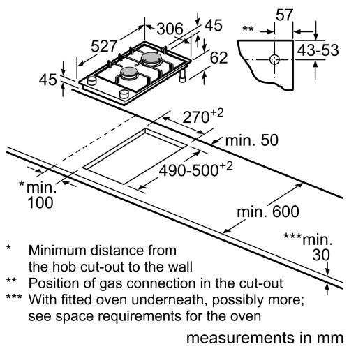 Варочная поверхность Bosch PRB3A6D70M