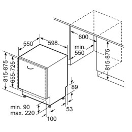 Посудомоечная машина Bosch SMV4EVX10E