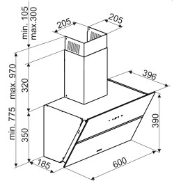 Вытяжка Brandt BHV2673XB