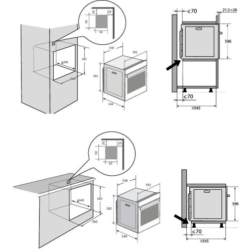 Духовой шкаф Brandt BOP7533BB