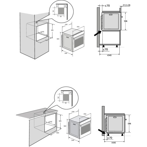 Духовой шкаф Brandt BOP7537B