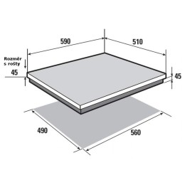 Варочная поверхность Brandt BPE6404X