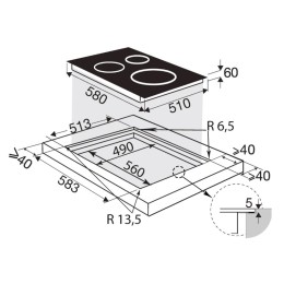 Варочная поверхность Brandt BPI1641UB