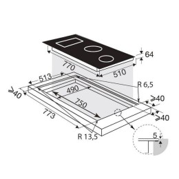 Варочная поверхность Brandt BPI184HUB