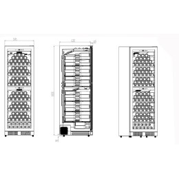Винный шкаф CASO WineChef Pro 180
