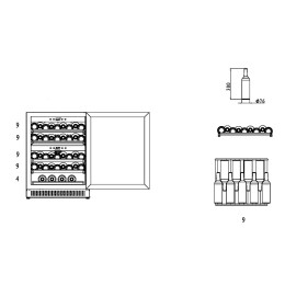 Винный шкаф CASO WineChef Pro 40