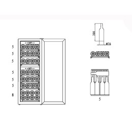 Винный шкаф CASO WineComfort 38